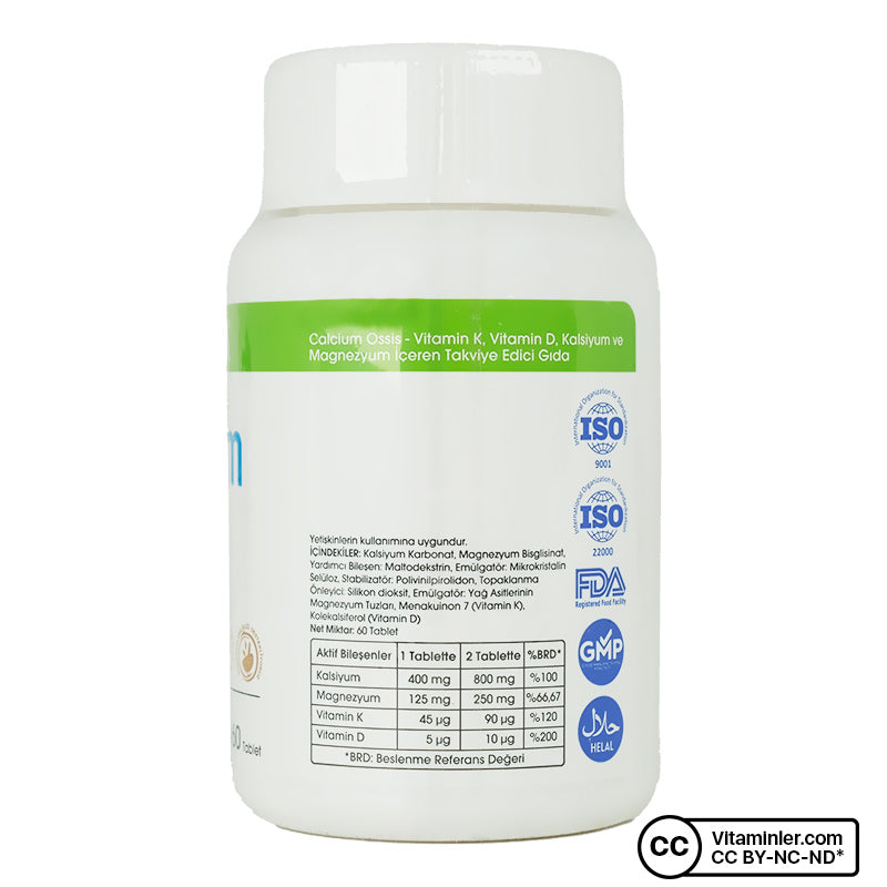 Voonka Calcium Ossis 60 Tablets