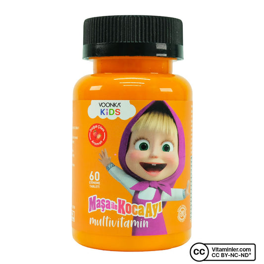 Voonka Kids Multivitamin 60 Chewable Tablets