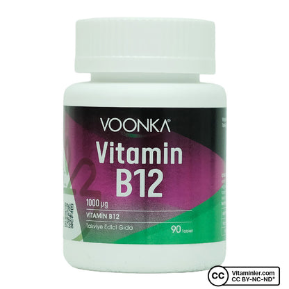 Voonka Vitamin B12 90 Tablets