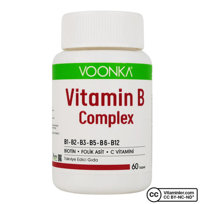 Voonka Vitamin B Complex 60 Tablets
