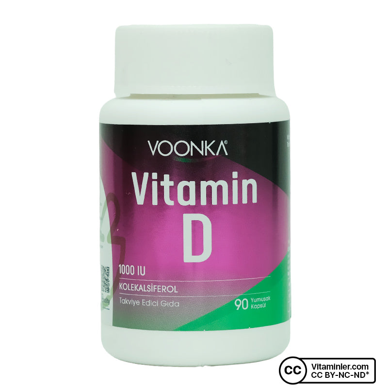 Voonka Vitamin D 90 Capsules