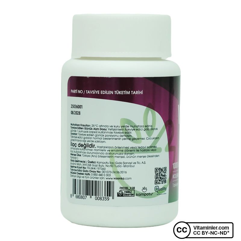 Voonka Vitamin D 90 Capsules