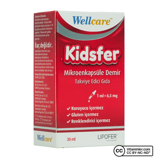 Wellcare Kidsfer Iron Drops 30 mL