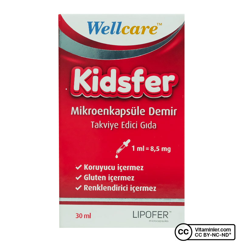 Wellcare Kidsfer Iron Drops 30 mL